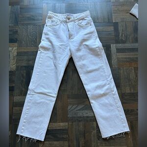 White Zara jeans